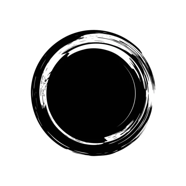 Στρογγυλή Σχισμή Κύκλου Διάνυσμα — Διανυσματικό Αρχείο