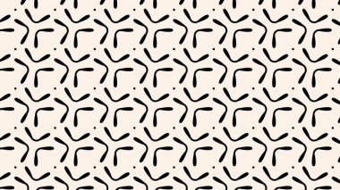 Kumaş, arkaplan, yüzey tasarımı, ambalaj vektörü çizimi için kusursuz soyut geometrik desen