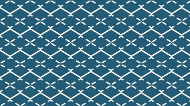 Kumaş, arkaplan, yüzey tasarımı, ambalaj vektörü çizimi için kusursuz soyut geometrik desen