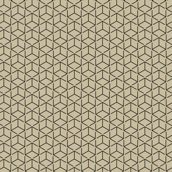 带几何形状的无缝隙抽象图案几何复位模板用于面料背景设计包装纸制壁纸矢量图解 — 图库矢量图片