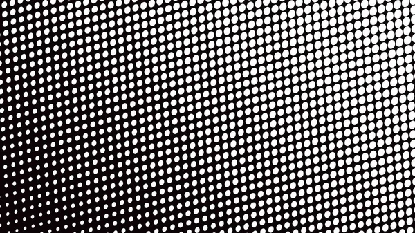 Fond Abstrait Noir Blanc Avec Motif Demi Teinte Pois Dégradés — Image vectorielle