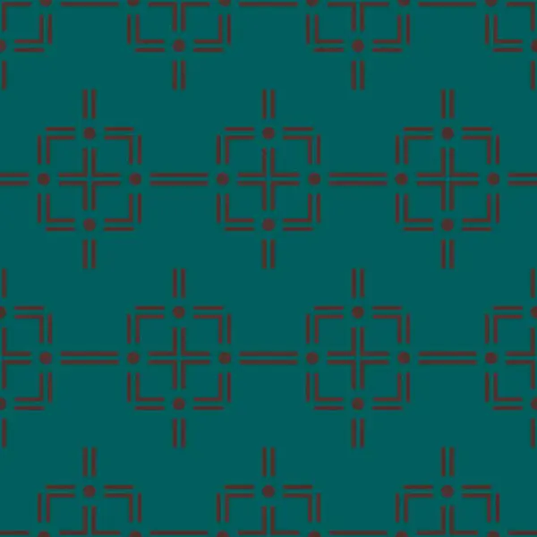 Abstrakt Geometrisk Sømløs Mønster Grønn Bakgrunn Grafisk Design Print Tekstilnettside – stockvektor