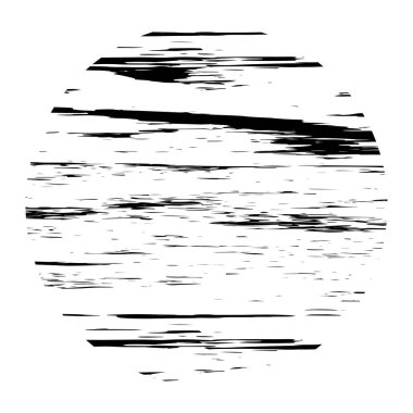 Grunge siyah ve beyaz. Soyut desen tek renkli baskı ve tasarım vektörünün dokusu