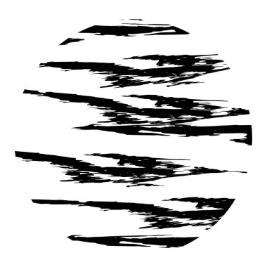 Grunge siyah ve beyaz. Soyut desen tek renkli baskı ve tasarım vektörünün dokusu