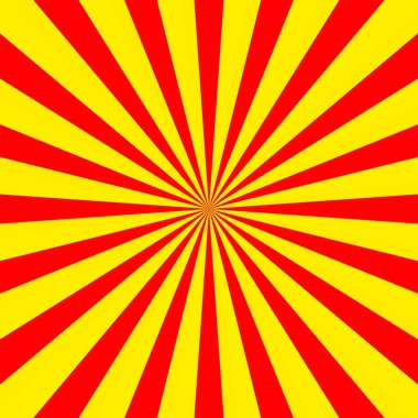 Retro güneş patlaması arkaplan geometrik soyut tasarım risograf efekti basitçe ışın dekorasyon vektör çizimi