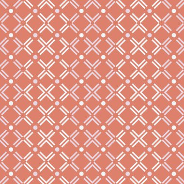 Kumaş web sayfası yüzey dokusu ambalajlama kağıt vektörü illüstrasyonu için soyut geometrik dikişsiz desen baskısı