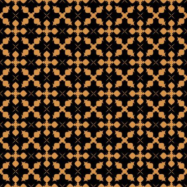 soyut geometrik desen ile altın süs siyah ve altın arkaplan soyut doku kumaş ev giyim halı arka plan yüzey paketleme vektörü için