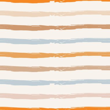 Çizgiler pürüzsüz desen. Felçli arka plan. Kumaş ev giysileri için retro tekstil tasarımı soyut doku halı arka plan yüzey tasarım vektörü