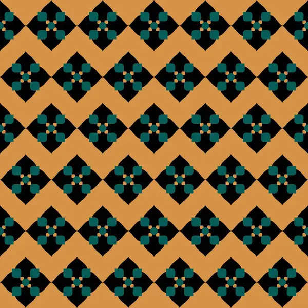 Sømløs Geometrisk Mønster Tradisjonelle Motiver Etnisk Bakgrunn Med Pryd Dekorative – stockvektor