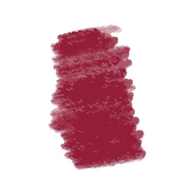 Soyut suluboya lekesi lekesi beyaz arkaplan vektör resimlemesinde izole edildi