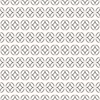 Siyah ve beyaz renk vektör illüstrasyonunda süslemesiz desensiz soyut geometrik arkaplan