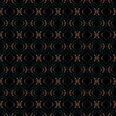 Kusursuz geometrik desen soyut modern arkaplan oryantal dekoratif desen kumaş kaplama diğer yüzey vektörü ambalajlama