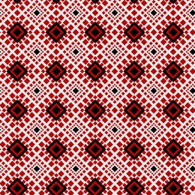 Geometrik şekilli kusursuz desen kumaş yüzey tasarımı ambalaj kağıdı vektörü için modern arkaplan dekoratif desen baskısı