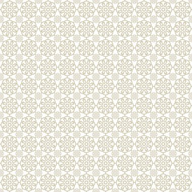 Geometrik çiçeklerle kusursuz desen soyut arkaplan grafik tasarım baskısı kumaş ev dekorasyonu yüzey tasarım vektör resimleme