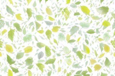 illustration background image colorful leaves many forms many types