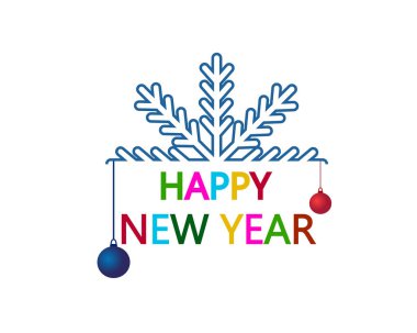 - Mutlu yıllar. Mutlu Noeller. Kar Tanesi