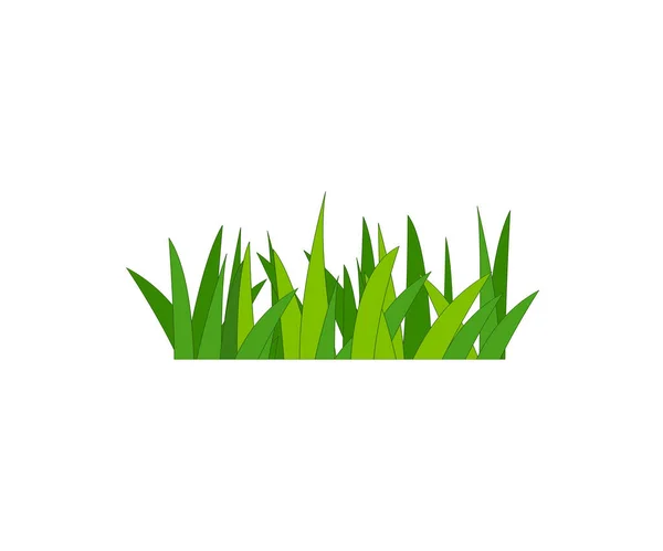 Зеленая Трава Газон Значок Вектора Веб Версия — стоковый вектор