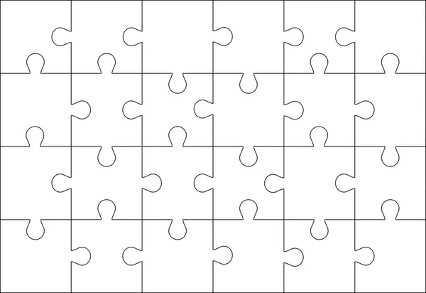 Spiel Puzzlespiel Puzzle Spiel Puzzleteile Symbol — Stockvektor