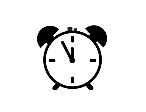 Reloj Despertador Icono Vector — Vector de stock