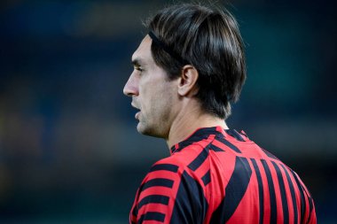 İtalya futbol takımı Serie A maçında Milan 'ın Siprian Tatarusanu portresi, 16 Ekim 2022' de İtalya 'nın Verona kentindeki Marcantonio Bentegodi stadyumunda Hellas Verona FC Milan (Portreler Arşivi) maçında çekildi.