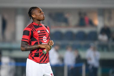 İtalyan futbolu Serie A maçında Milan 'ın Rafael Leao portresi, 16 Ekim 2022' de İtalya 'nın Verona kentindeki Marcantonio Bentegodi Stadyumu' nda Hellas Verona FC 'ye karşı AC Milan (Portreler Arşivi) maçında çekildi.