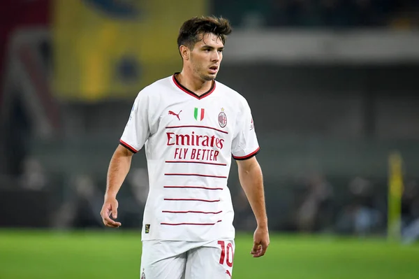 stock image Milan's Brahim Diaz portrait  during  italian soccer Serie A match Hellas Verona FC vs AC Milan (Portraits archive) at the Marcantonio Bentegodi stadium in Verona, Italy, October 16, 2022 - Credit: Ettore Griffon