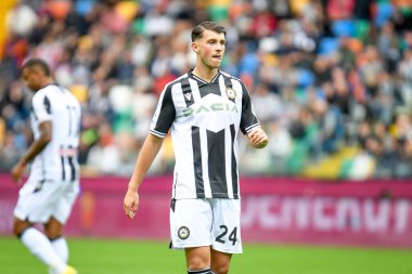 Udinese 'nin Lazar Samarciç portresi İtalyan futbolu Serie A maçında Udinese Calcio ve Torino FC (portreler arşivi) Udine' deki Dacia Arena stadyumunda, 23 Ekim 2022 - Fotoğraf: Ettore Griffon