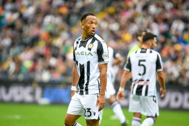 Udinese 'nin İtalya futbolu sırasındaki Enzo Ebosse portresi Udinese Calcio vs Torino FC (portreler arşivi) maçı Udine, İtalya' da Dacia Arena stadyumunda, 23 Ekim 2022 - Fotoğraf: Ettore Griffon