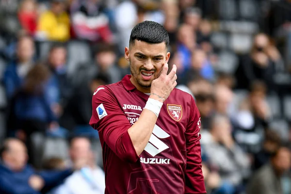 Torino 'nun İtalya futbol takımı Serie A maçında Nemanja Radonjiç' in portresi Udinese Calcio ile Torino FC (portreler arşivi) maçı Udine, İtalya 'da Dacia Arena stadyumunda, 23 Ekim 2022 - Fotoğraf: Ettore Griffon