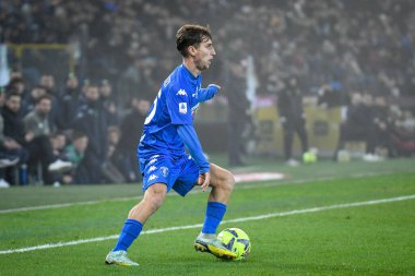 Empoli 'nin Tommaso Baldanzi portresi İtalyan futbolu Serie A karşılaşması sırasında Udinese Calcio vs Empoli FC (portreler arşivi) Udine' deki Dacia Arena stadyumunda, 4 Ocak 2023 - Fotoğraf: Ettore Griffon