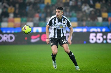 Udinese 'nin Nehuen Perez portresi İtalyan futbolu Serie A karşılaşmasında Udinese Calcio ile Empoli FC (portreler arşivi) Udine, İtalya' daki Dacia Arena stadyumunda, 4 Ocak 2023 - Fotoğraf: Ettore Griffon