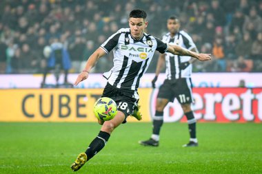 Udinese 'nin Nehuen Perez portresi İtalyan futbolu Serie A karşılaşmasında Udinese Calcio ile Empoli FC (portreler arşivi) Udine, İtalya' daki Dacia Arena stadyumunda, 4 Ocak 2023 - Fotoğraf: Ettore Griffon