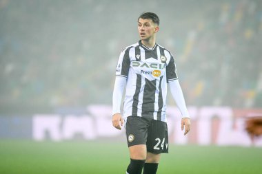 Udinese 'nin Lazar Samarciç portresi İtalyan futbolu Serie A maçında Udinese Calcio vs Empoli FC (portreler arşivi) Udine' deki Dacia Arena stadyumunda, 4 Ocak 2023 - Fotoğraf: Ettore Griffon