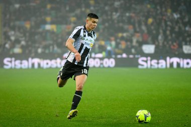 Udinese 'nin Nehuen Perez portresi İtalyan futbolu Serie A karşılaşmasında Udinese Calcio ile Empoli FC (portreler arşivi) Udine, İtalya' daki Dacia Arena stadyumunda, 4 Ocak 2023 - Fotoğraf: Ettore Griffon