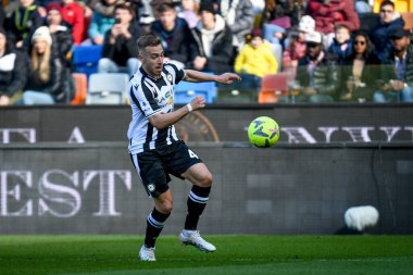 Udinese 'nin Sandi Lovric portresi İtalyan futbolu Serie A karşılaşması sırasında Udinese Calcio ile ABD Sassuolo (portreler arşivi) arasında Udine, İtalya' daki Dacia Arena stadyumunda, 12 Şubat 2023 - Fotoğraf: Ettore Griffoni