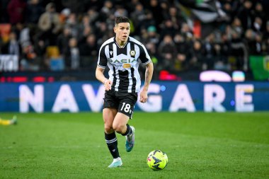 Udinese 'nin Nehuen Perez portresi İtalyan futbolu Serie A karşılaşmasında Udinese Calcio ile Spezia Calcio (portreler arşivi) Udine, İtalya' da Dacia Arena stadyumunda, 26 Şubat 2023 - Fotoğraf: Ettore Griffoni