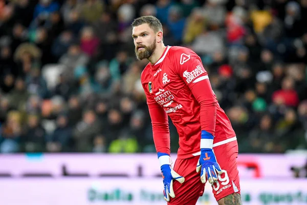 stock image Spezia's Bartlomiej Dragowski portrait during italian soccer Serie A match Udinese Calcio vs Spezia Calcio (portraits archive) at the Friuli - Dacia Arena stadium in Udine, Italy, February 26, 2023 - Credit: Ettore Griffoni