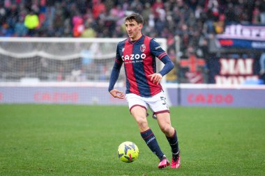 Bologna 'nın Andrea Cambiaso portresi İtalyan futbolu Serie A maçı sırasında Bologna FC vs Inter - FC Internazionale (portreler arşivi) Bologna, İtalya' daki Dall 'Ara stadyumunda, 26 Şubat 2023 - Fotoğraf: Ettore Griffoni