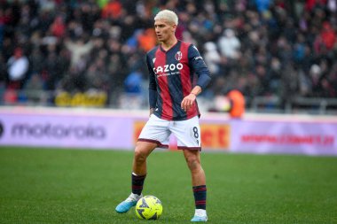 Bologna 'nın Nicolas Dominguez portresi İtalyan futbolu Serie A maçı sırasında Bologna FC vs Inter - FC Internazionale (portreler arşivi) Bologna, İtalya' daki Dall 'Ara stadyumunda, 26 Şubat 2023 - Fotoğraf: Ettore Griffoni