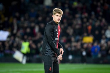 Milan 'ın Charles De Ketelaere portresi İtalyan futbolu Serie A maçında Udinese Calcio ile UC Milan (portreler arşivi) Udine' deki Dacia Arena stadyumunda, 18 Mart 2023 - Fotoğraf: Ettore Griffoni