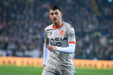 Udinese 'nin Lazar Samarciç portresi İtalyan futbolu Serie A maçında Udinese Calcio ile AC Milan (portreler arşivi) Udine, İtalya' daki Dacia Arena stadyumunda, 18 Mart 2023 - Fotoğraf: Ettore Griffoni