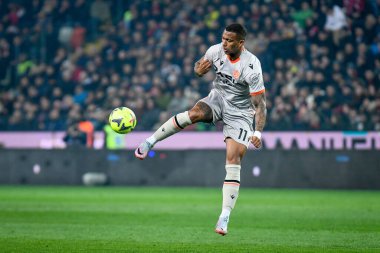 Udinese 'nin Walace Souza Silva portresi İtalyan futbolu Serie A maçı sırasında Udinese Calcio ile AC Milan (portreler arşivi) Udine, İtalya' da Dacia Arena stadyumunda, 18 Mart 2023 - Fotoğraf: Ettore Griffoni