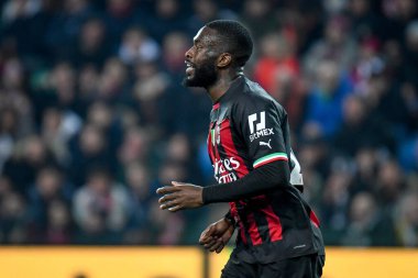 İtalyan futbolu Serie A maçında Milan 'ın Fikayo Tomori portresi Udinese Calcio' ya karşı AC Milan (portreler arşivi) maçı Udine, İtalya 'da Dacia Arena stadyumunda, 18 Mart 2023 - Fotoğraf: Ettore Griffoni