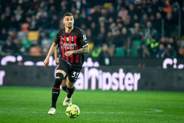 Milan 'ın Rade Kruniç portresi İtalyan futbolu Serie A karşılaşmasında Udinese Calcio ile AC Milan (portreler arşivi) Udine, İtalya' daki Dacia Arena stadyumunda, 18 Mart 2023 - Fotoğraf: Ettore Griffoni