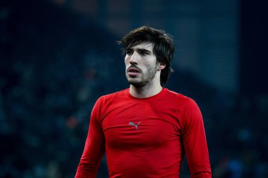 İtalya 'nın Udine şehrindeki Friuli - Dacia Arena Stadyumu' nda oynanan Udinese Calcio - AC Milan (portreler) maçı sırasında Milan 'ın Sandro Tonali portresi 11 Aralık 2021 - Fotoğraf: Ettore Griffoni