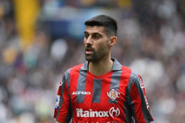 Cremonese 'in İtalyan futbolu Serie A maçında Marco Benassi portresi Udinese Calcio ile ABD Cremonese maçında Friuli - Dacia Arena Stadyumu, Udine, İtalya, 23 Nisan 2023