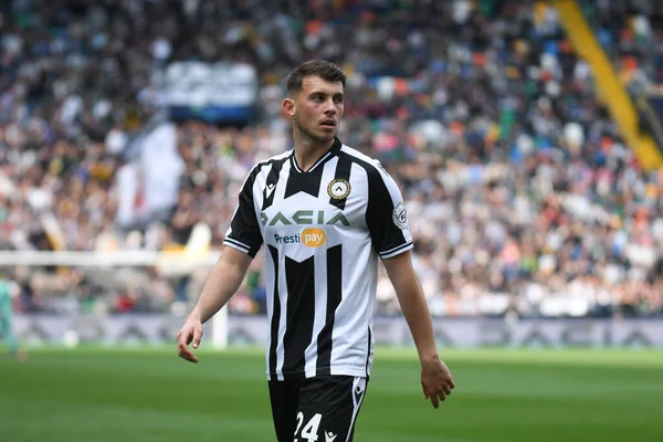 stock image Udinese's Lazar Samardzic portrait during italian soccer Serie A match Udinese Calcio vs US Cremonese at the Friuli - Dacia Arena stadium in Udine, Italy, April 23, 2023 - Credit: Ettore Griffoni