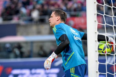 Juventus 'un İtalyan futbol takımı Serie A maçında Wojciech Szczesny portresi Bologna FC - Juventus FC (portreler arşivi) maçı 30 Nisan 2023, Bologna, İtalya - Ettore Griffoni