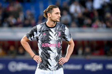 İtalya futbolu sırasındaki Adrien Rabiot portresi Bologna FC - Juventus FC (portreler arşivi) maçı Bologna, İtalya 'da Renato Dall' Ara stadyumunda, 30 Nisan 2023 - Fotoğraf: Ettore Griffoni