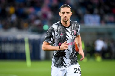 İtalya futbolu sırasındaki Adrien Rabiot portresi Bologna FC - Juventus FC (portreler arşivi) maçı Bologna, İtalya 'da Renato Dall' Ara stadyumunda, 30 Nisan 2023 - Fotoğraf: Ettore Griffoni